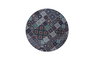 Mijölnir Carres Bleus Alfombrilla de Baño Multicolor 160 cm